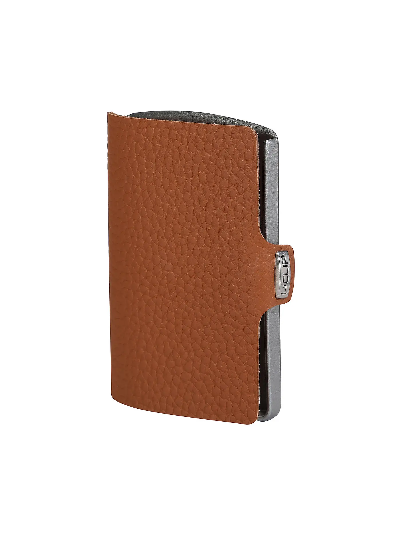 I-CLIP | Kartenetui SOFT TOUCH | braun